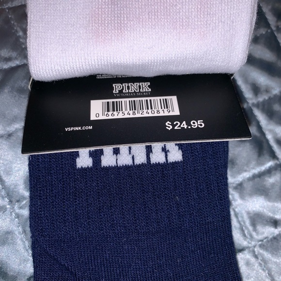 PINK University of Toronto Collegiate Socks - NWT - Picture 4 of 4